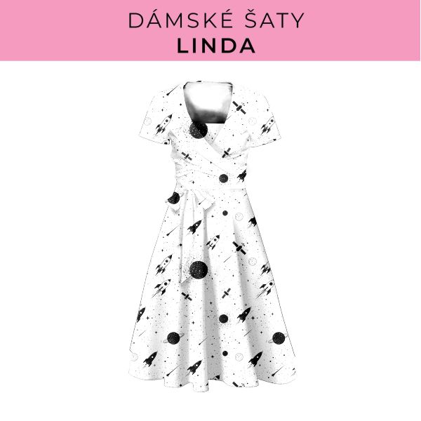 DÁMSKÝ střih - šaty Linda