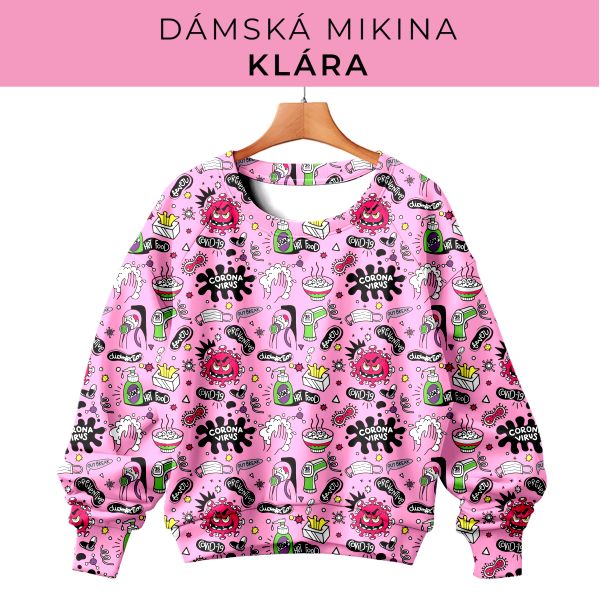 DÁMSKÝ střih - mikina Klára