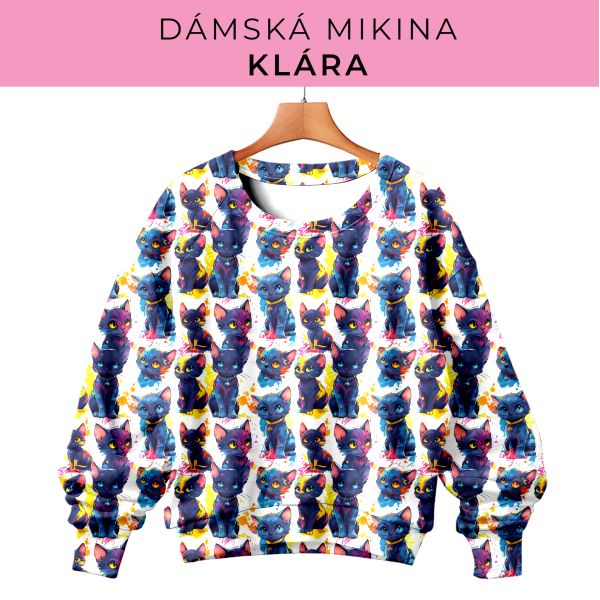 DÁMSKÝ střih - mikina Klára