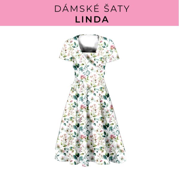 DÁMSKÝ střih - šaty Linda