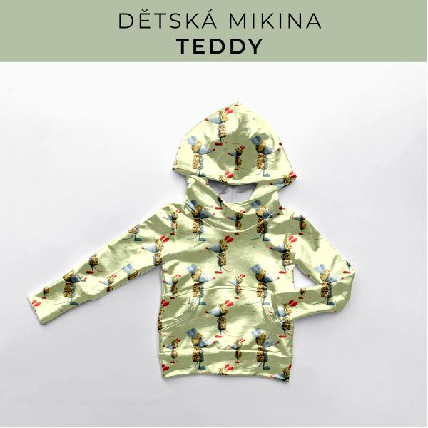 DĚTSKÝ střih - Mikina Teddy
