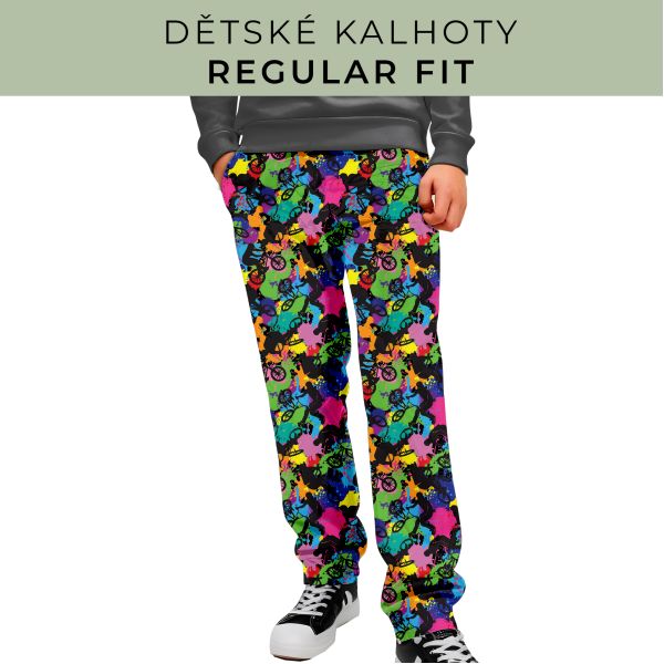 DĚTSKÝ STŘIH - Kalhoty Regular fit