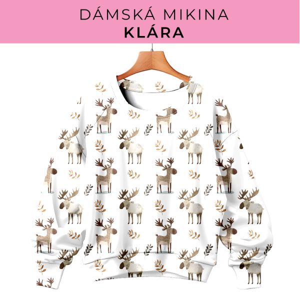 DÁMSKÝ střih - mikina Klára