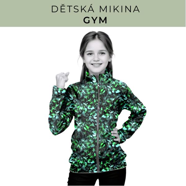 Dětská střih - mikina GYM