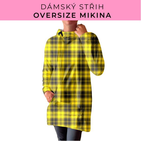 DÁMSKÝ střih - Oversize mikina