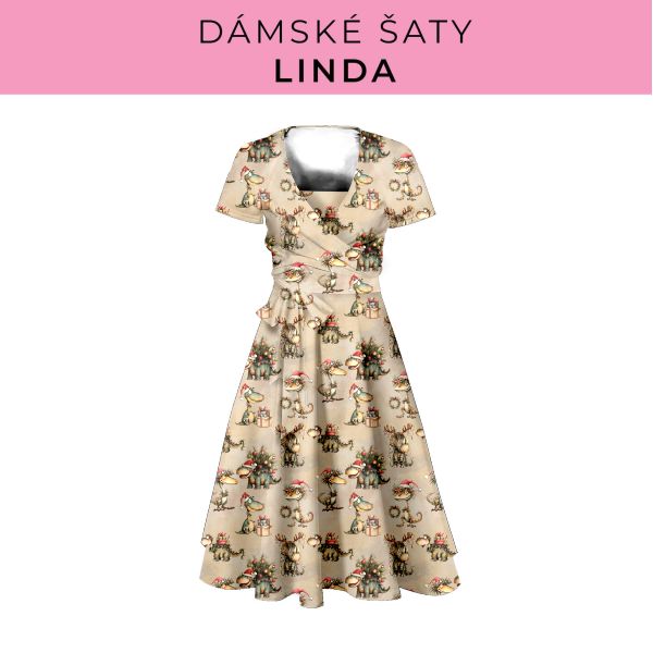DÁMSKÝ střih - šaty Linda