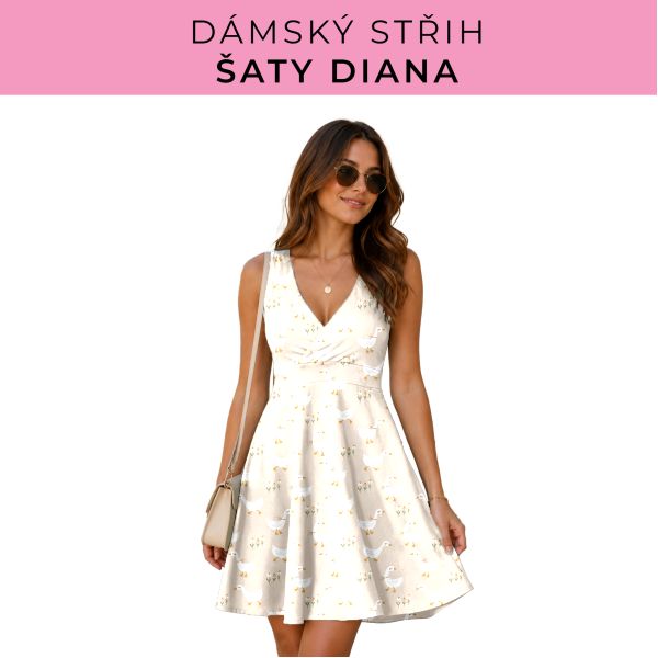 Dámský střih - šaty Diana