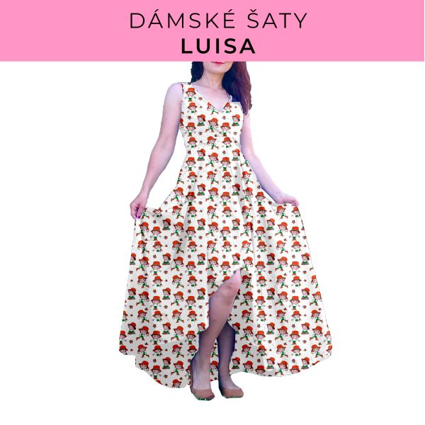 DÁMSKÝ střih - šaty Luisa