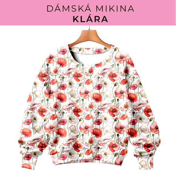 DÁMSKÝ střih - mikina Klára
