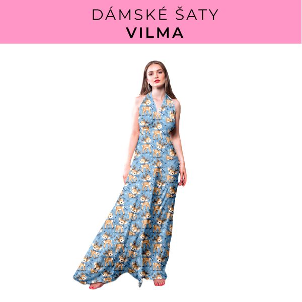DÁMSKÝ střih - šaty Vilma