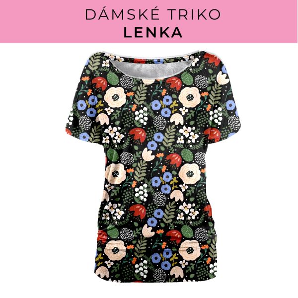 DÁMSKÝ střih - Triko Lenka