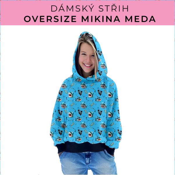 Dámský střih - mikina Meda
