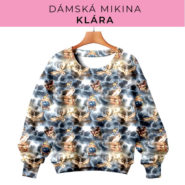 DÁMSKÝ střih - mikina Klára
