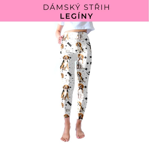 DÁMSKÝ střih - legíny SPORT - SLIM FIT