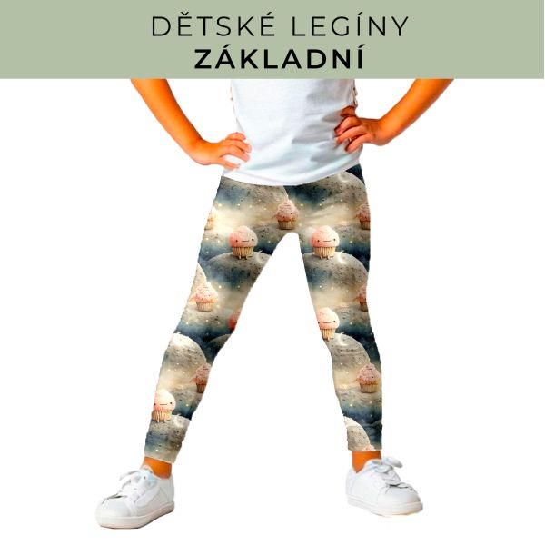 DĚTSKÝ střih - legíny základní