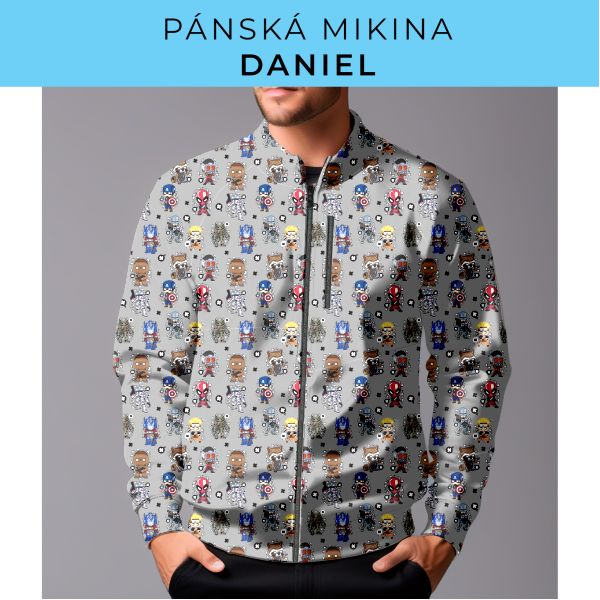 PÁNSKÝ střih - mikina Daniel
