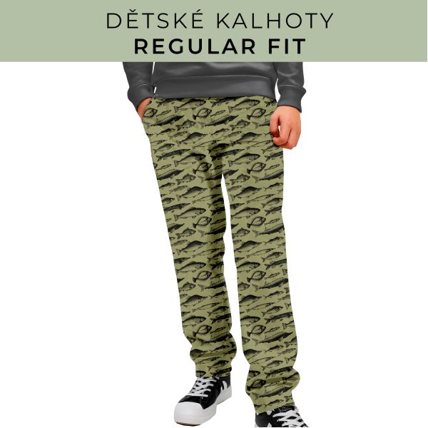 DĚTSKÝ STŘIH - Kalhoty Regular fit