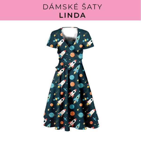 DÁMSKÝ střih - šaty Linda