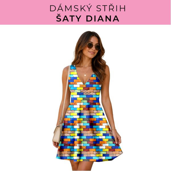 Dámský střih - šaty Diana