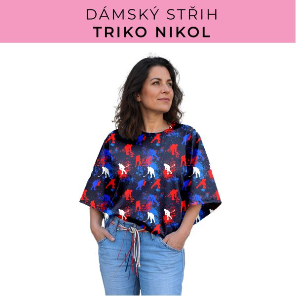 Dámský střih -  triko Nikol