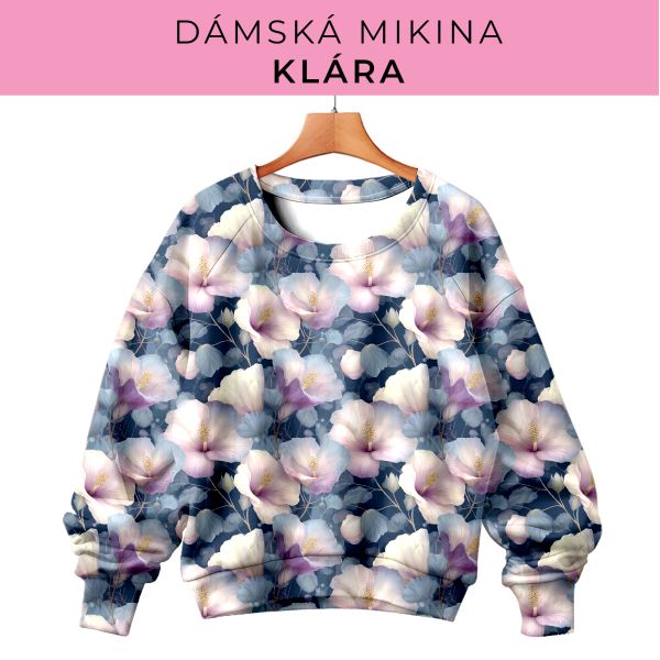 DÁMSKÝ střih - mikina Klára