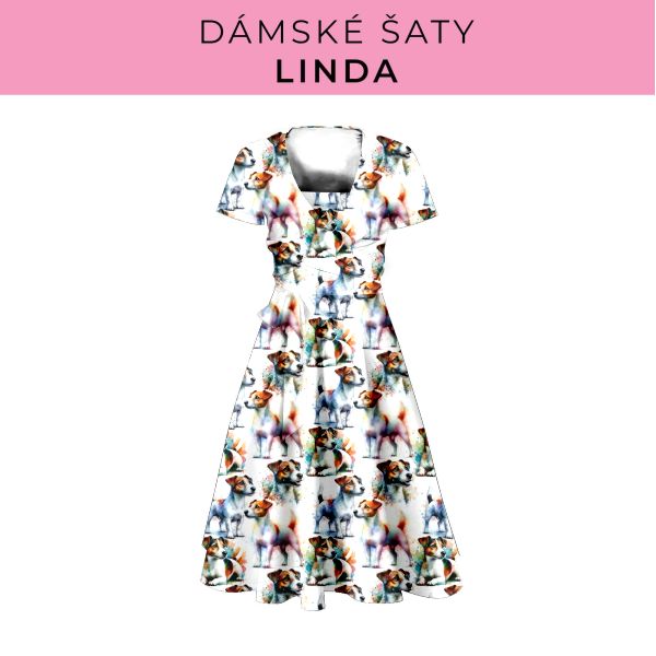 DÁMSKÝ střih - šaty Linda