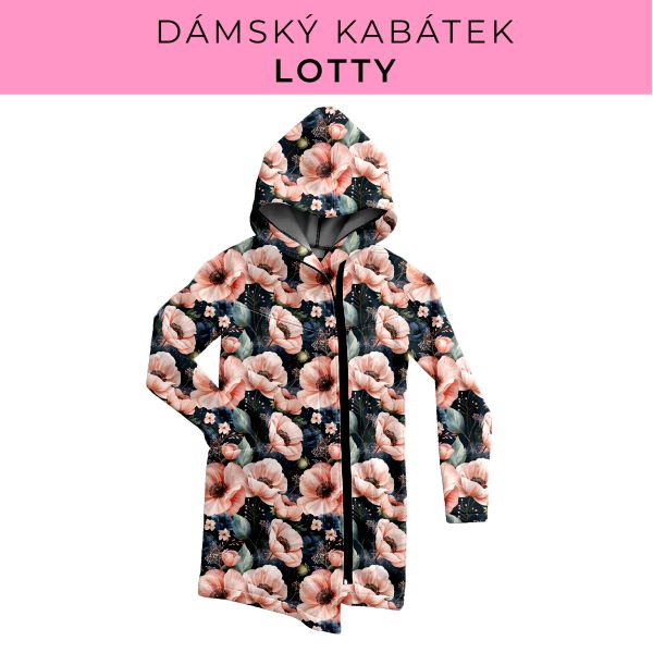 DÁMSKÝ střih - Kabátek Lotty