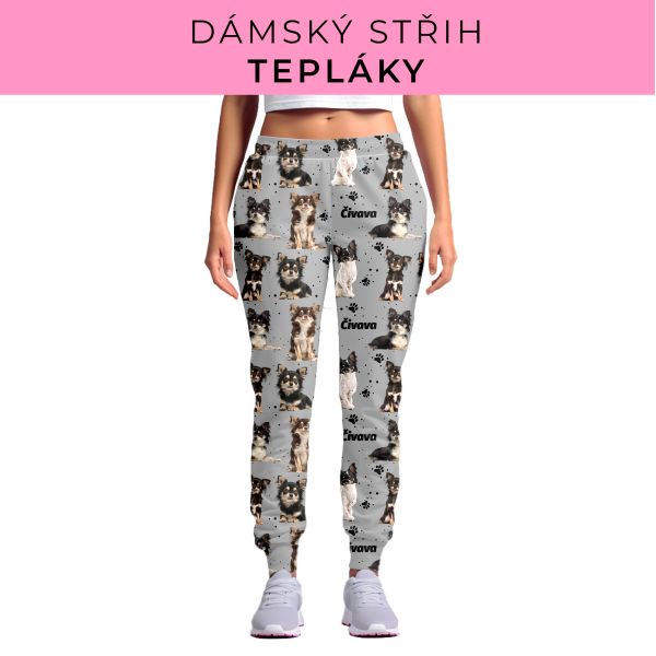 DÁMSKÝ střih - tepláky