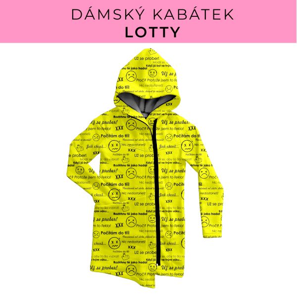 DÁMSKÝ střih - Kabátek Lotty