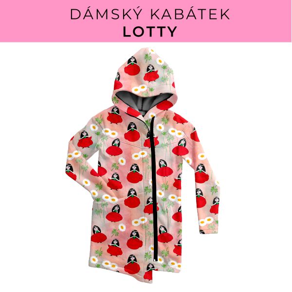 DÁMSKÝ střih - Kabátek Lotty