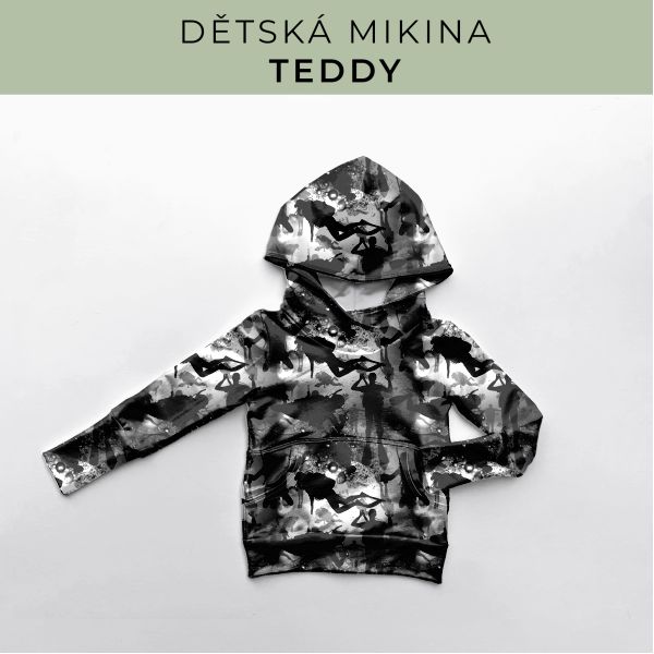 DĚTSKÝ střih - Mikina Teddy