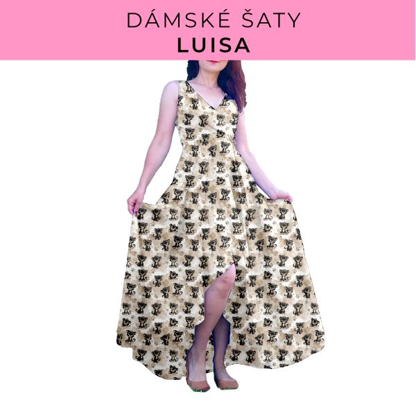 DÁMSKÝ střih - šaty Luisa