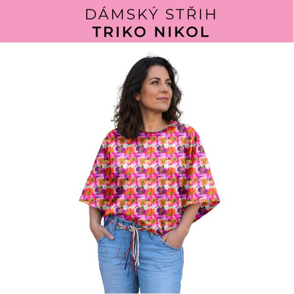 Dámský střih -  triko Nikol
