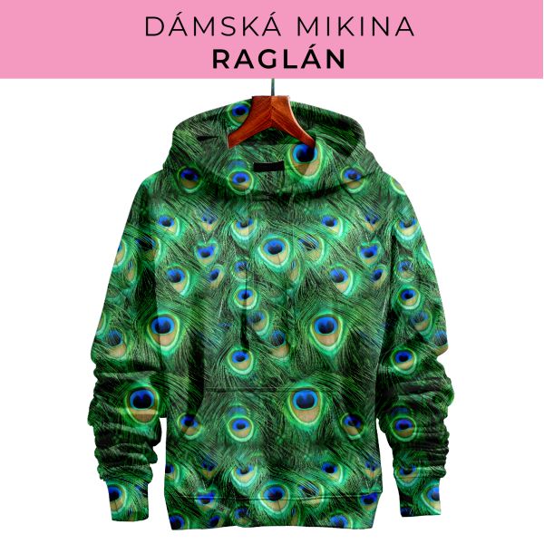 DÁMSKÝ střih - mikina raglán