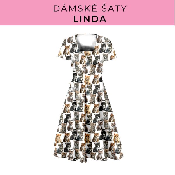 DÁMSKÝ střih - šaty Linda