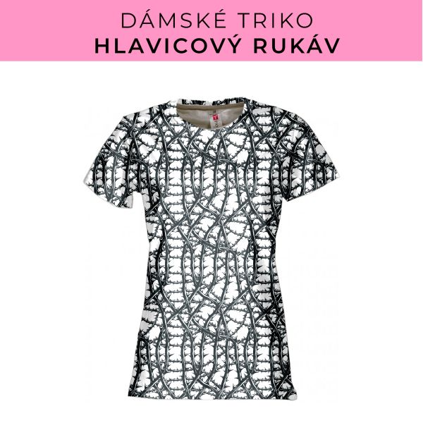 DÁMSKÝ střih - triko základní