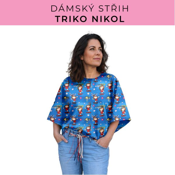 Dámský střih -  triko Nikol