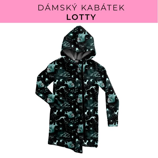 DÁMSKÝ střih - Kabátek Lotty