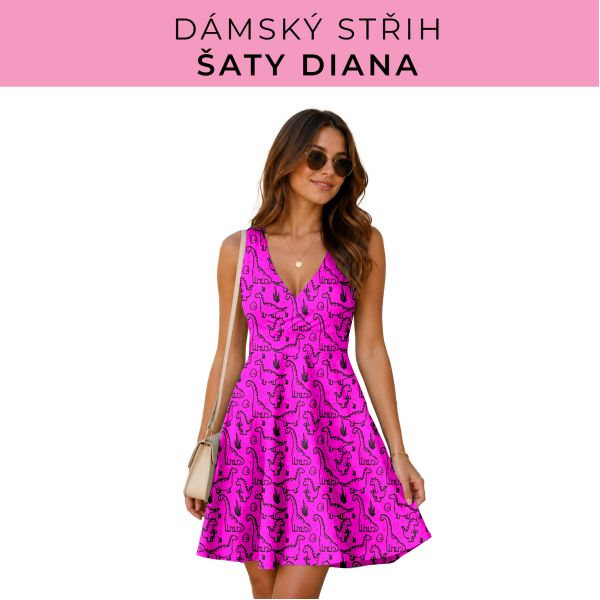 Dámský střih - šaty Diana