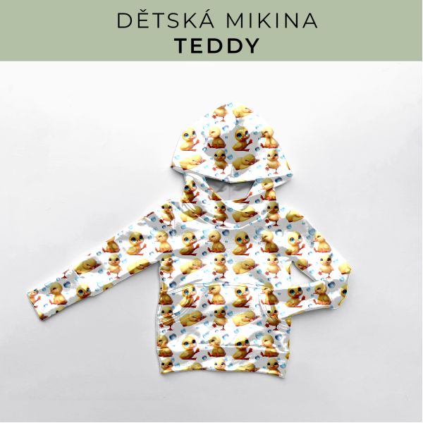 DĚTSKÝ střih - Mikina Teddy