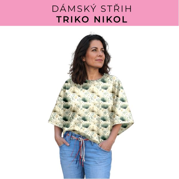 Dámský střih -  triko Nikol