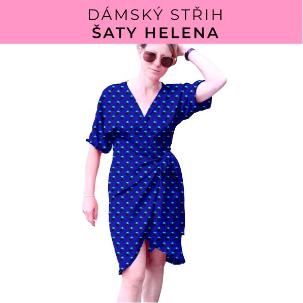 Dámský střih na šaty  Helena