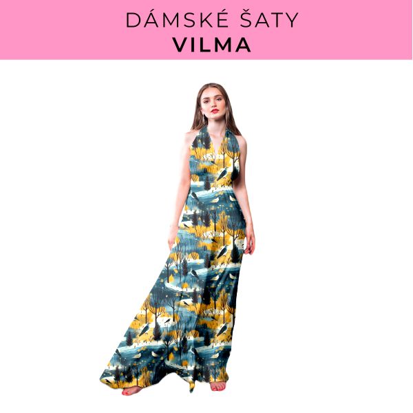 DÁMSKÝ střih - šaty Vilma