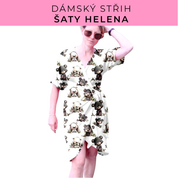 Dámský střih na šaty  Helena