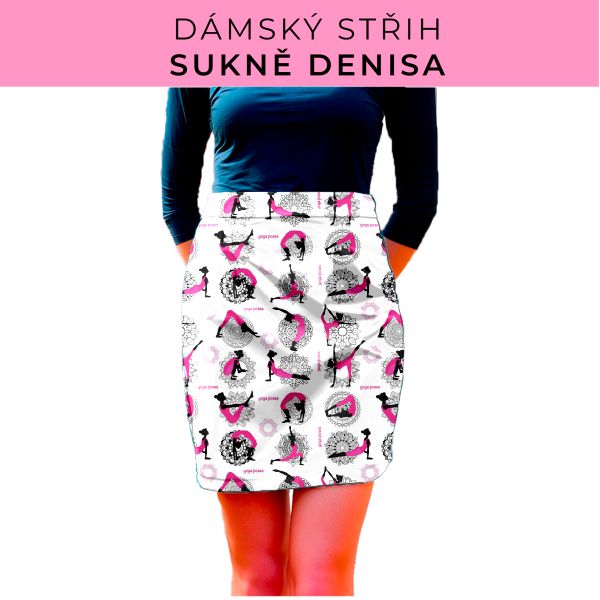 Dámský střih - Dámská sukně Denisa