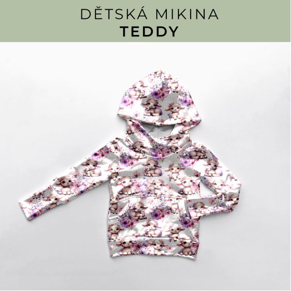 DĚTSKÝ střih - Mikina Teddy