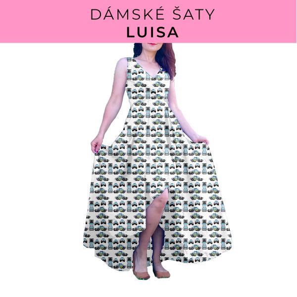 DÁMSKÝ střih - šaty Luisa