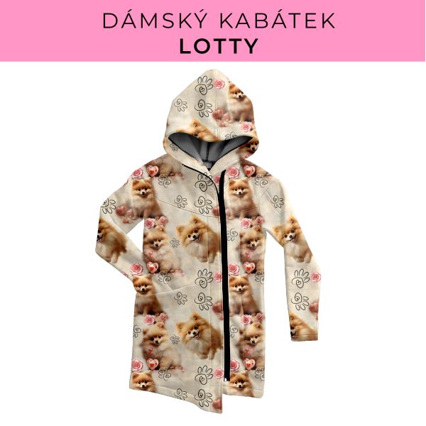 DÁMSKÝ střih - Kabátek Lotty