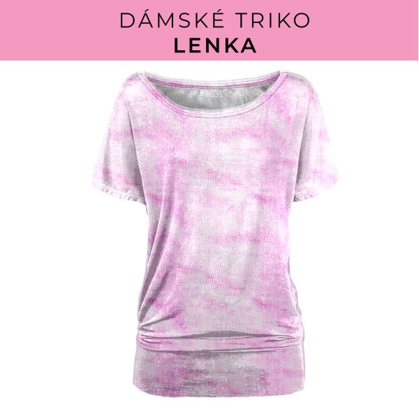 DÁMSKÝ střih - Triko Lenka