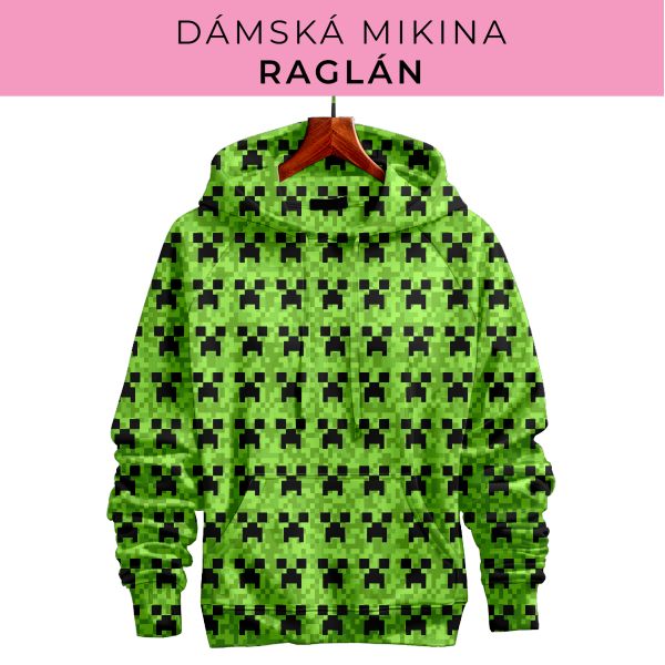 DÁMSKÝ střih - mikina raglán
